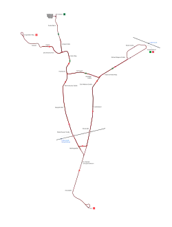 Halberstadt tramway network, 2019