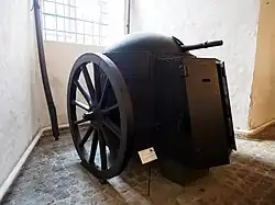 A Danish 37&nbsp;mm L/30 gun in the Royal Danish Arsenal Museum.