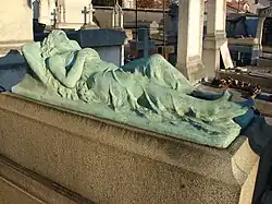 Tomb of Augustine Trochery, 1856–1887. Cimetière Carnot, Suresnes, France.