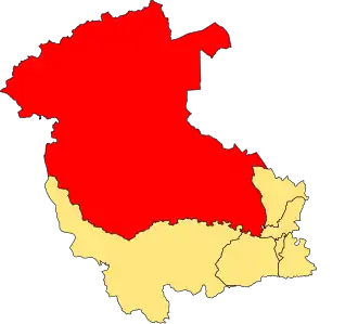 Location of the ward