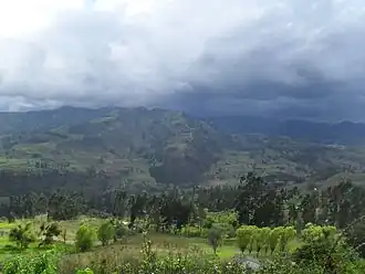 Landscape around Turmequé