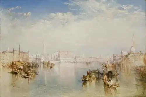 View of Venice The Ducal Palace, Dogana and Part of San Giorgio by J.M.W. Turner