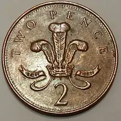 Two pence coin