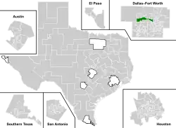 Map of the district