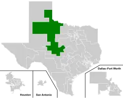 Map of the district