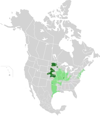Map of range