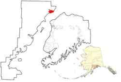 Location in Kenai Peninsula Borough, Alaska