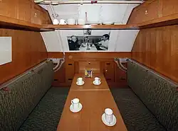 Officers dining quarters