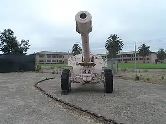 A Chinese Type 66 howitzer at the Flying Leatherneck Aviation Museum