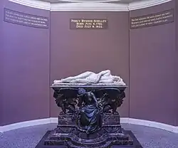 The Shelley Memorial at University College, Oxford.