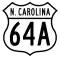 U.S. Highway 64A marker