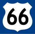 US&nbsp;66 route marker