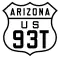 U.S. Route 93T marker