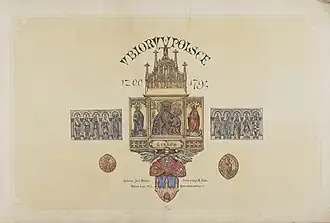 strona tytułowa drugiego wydania Ubiorów w Polsce, 1875