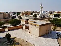 View from the grounds of the Barzan Towers