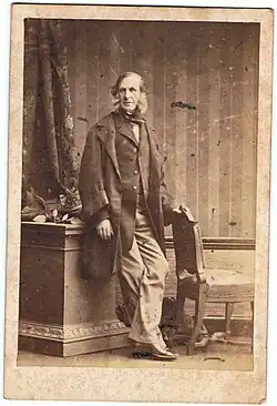 Camille Silvy's portrait of William Fane De Salis, London, 1861.