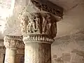 Pillar capitals.
