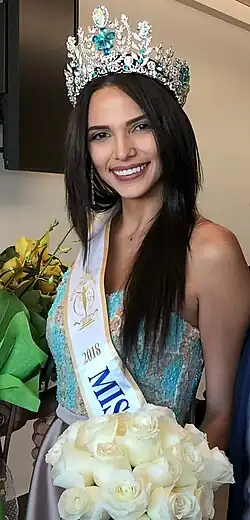 Miss Supranational 2018 Valeria Vázquez,  Puerto Rico