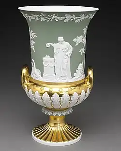 Produced around 1818 in the Wedgwood style, this allowed the Meissen company to compete with its English counterparts, Birmingham Museum of Art.