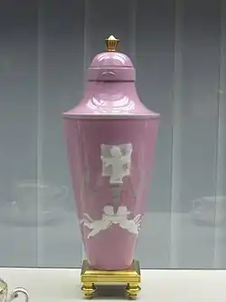 Sèvres porcelain vase, c. 1865