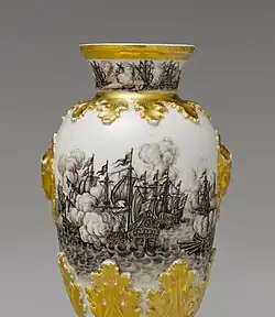 One of a pair of vases, 1720–1725
