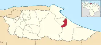Location in Miranda