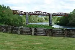 Laune Viaduct of the Killorglin to Valentia Railway in Killorglin