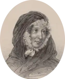 Portrait of Victoire Babois from 1836