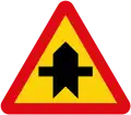Intersection with priority