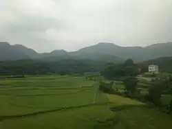 View near Xiadian, Dawu County