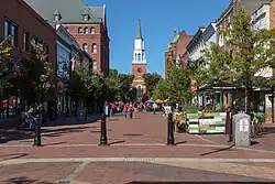 Church Street Marketplace in 2017