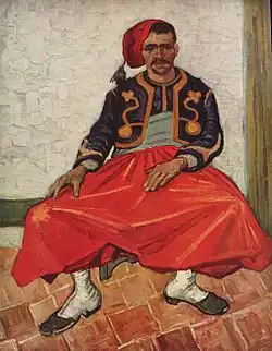 Le Zouave June 1888 Oil on canvas, 82 x 65&nbsp;cm Private collection (F424)