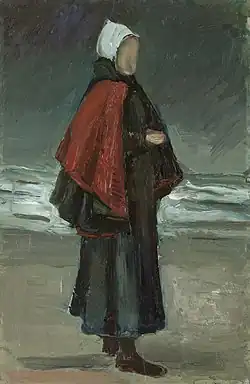Fisherman's Wife on the Beach, 1882, Kröller-Müller Museum, Otterlo (F6)