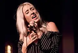 Violet Skies performing in 2018.