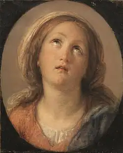 The Virgin Mary, oil on canvas (c. 1873)