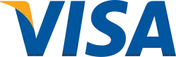 Visa logo from late 2005 to May 2015