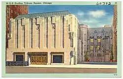 Image 10WGN began in the early days of radio and developed into a multi-platform broadcaster, including a cable television super-station. (from Chicago)