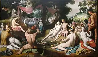 The Wedding of Peleus and Thetis, c. 1592–93