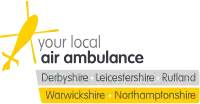 Warwickshire, Northamptonshire, Derbyshire, Leicestershire & Rutland Air Ambulance logo