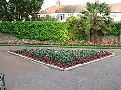 Part of the ornamental garden, Waddon Ponds
