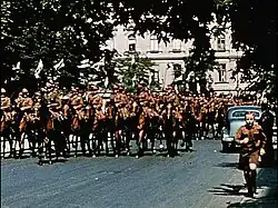 Cavalry of Poland in Warsaw, August 1939