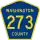 County Road 273 marker