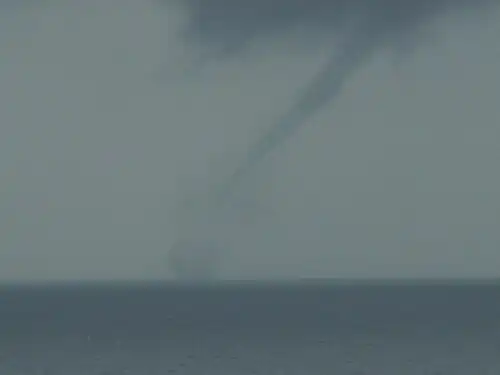 Waterspout in Adelaide, South Australia, June 20, 2014.