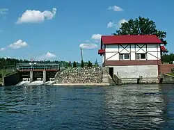 The Hydro-electric power station at Wdecki Młyn