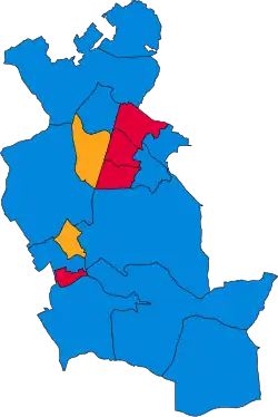 2004 results map