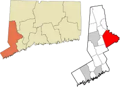 Newtown's location within the Western Connecticut Planning Region and the state of Connecticut