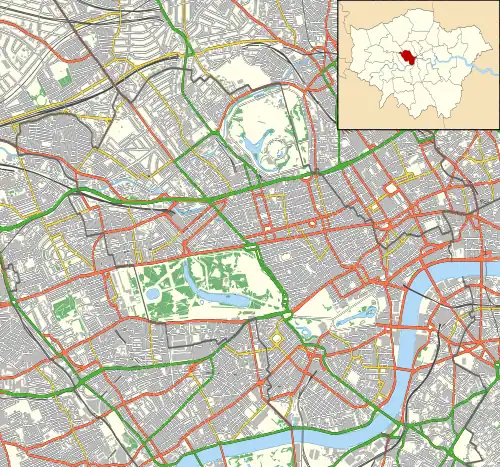 Strand, London is located in City of Westminster