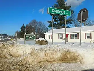 The Wheeler town hall on NY&nbsp;53.
