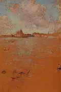 James Abbott McNeill Whistler, Venetian Scene, 1879, pastel on paper