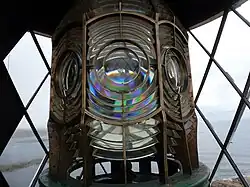 The old Withernsea optic (now in St Mary's lighthouse, Whitley Bay)